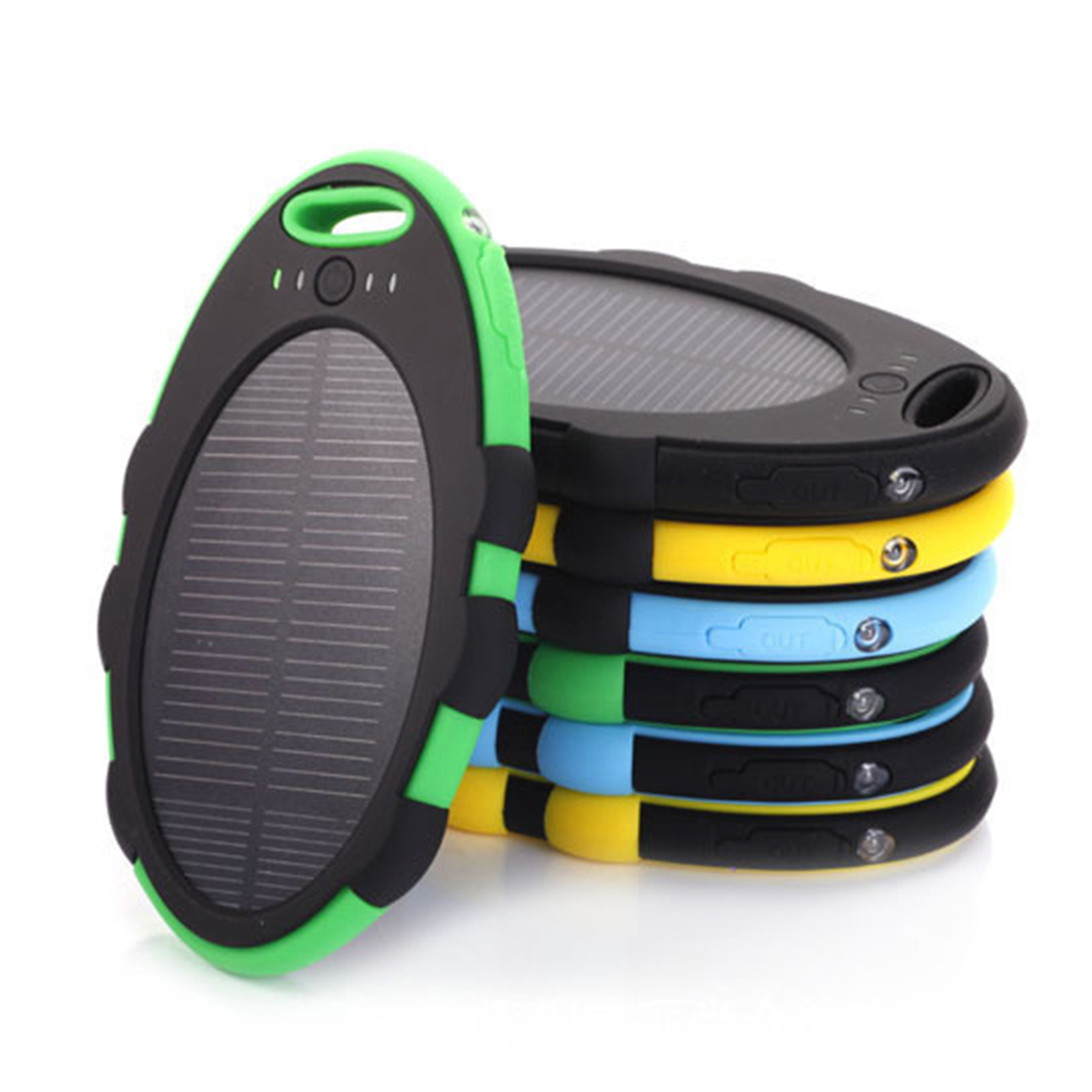 5000mAh Portable Solar Power Bank 2