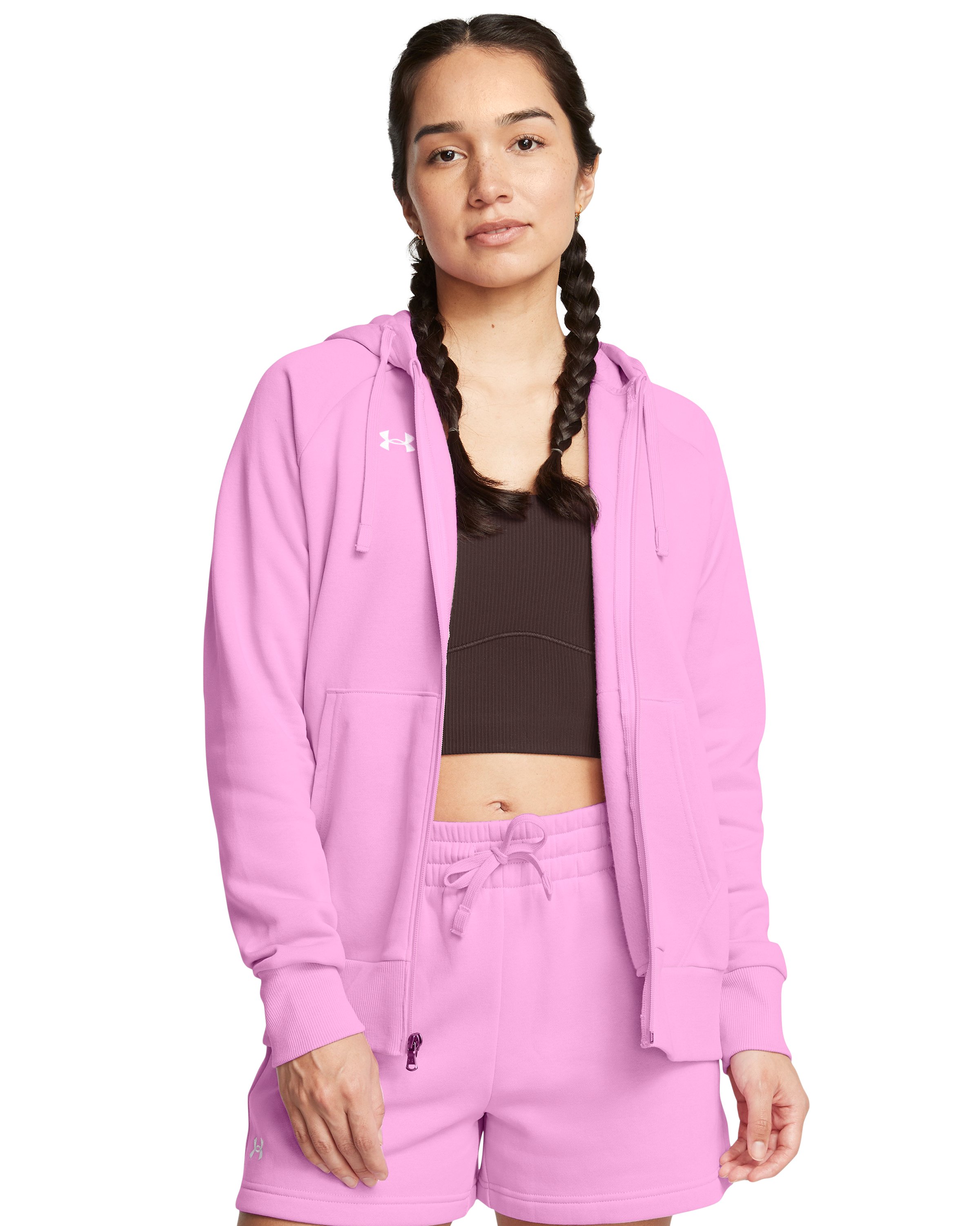 UA Rival Fleece Women's Full-Zip Hoodie 4