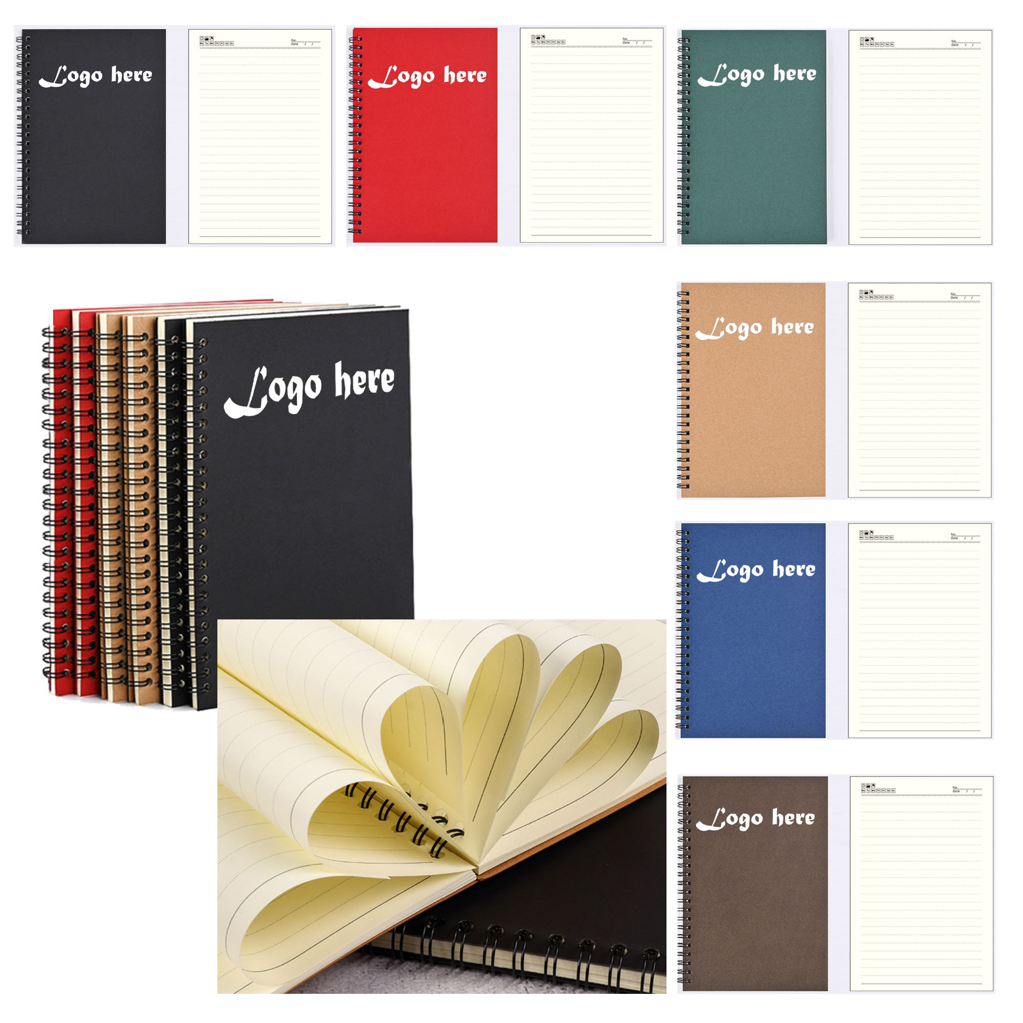 MOQ100 Side-Mounted Coil Notebook 1