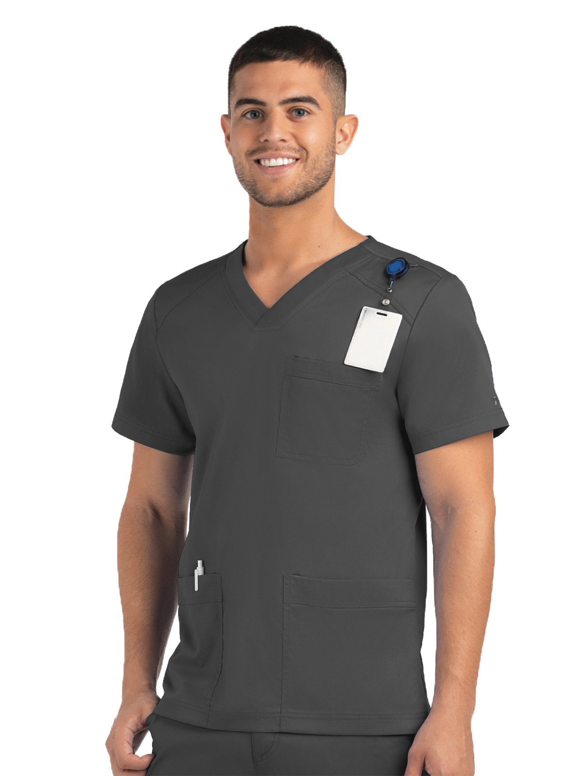 Maevn - Matrix - Men's Three-Pocket V-Neck Top 14