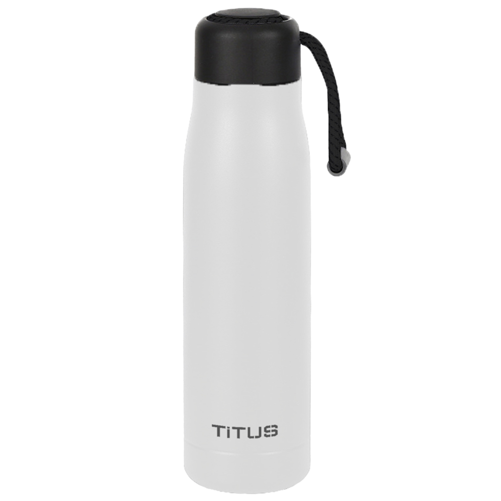 Premium 17 oz TiTUS® Stainless Steel Insulated Sports Water Bottle