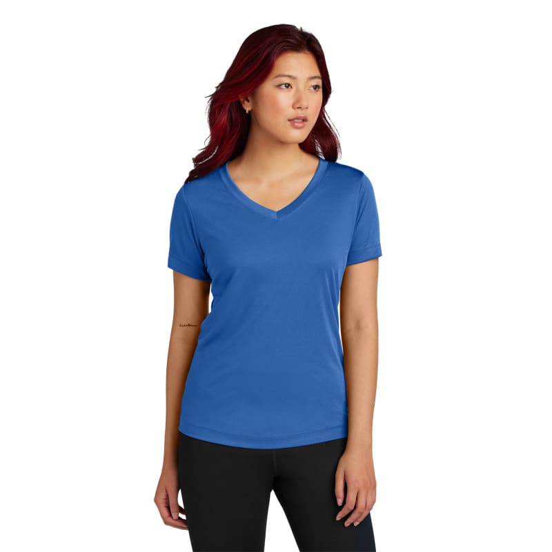 Sport-Tek Women's PosiCharge Competitor V-Neck Tee. 121