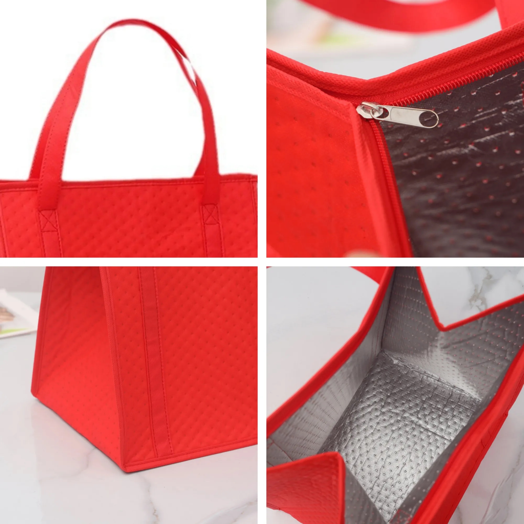 Non Woven Insulated Bag With Aluminum Foil Lining 2