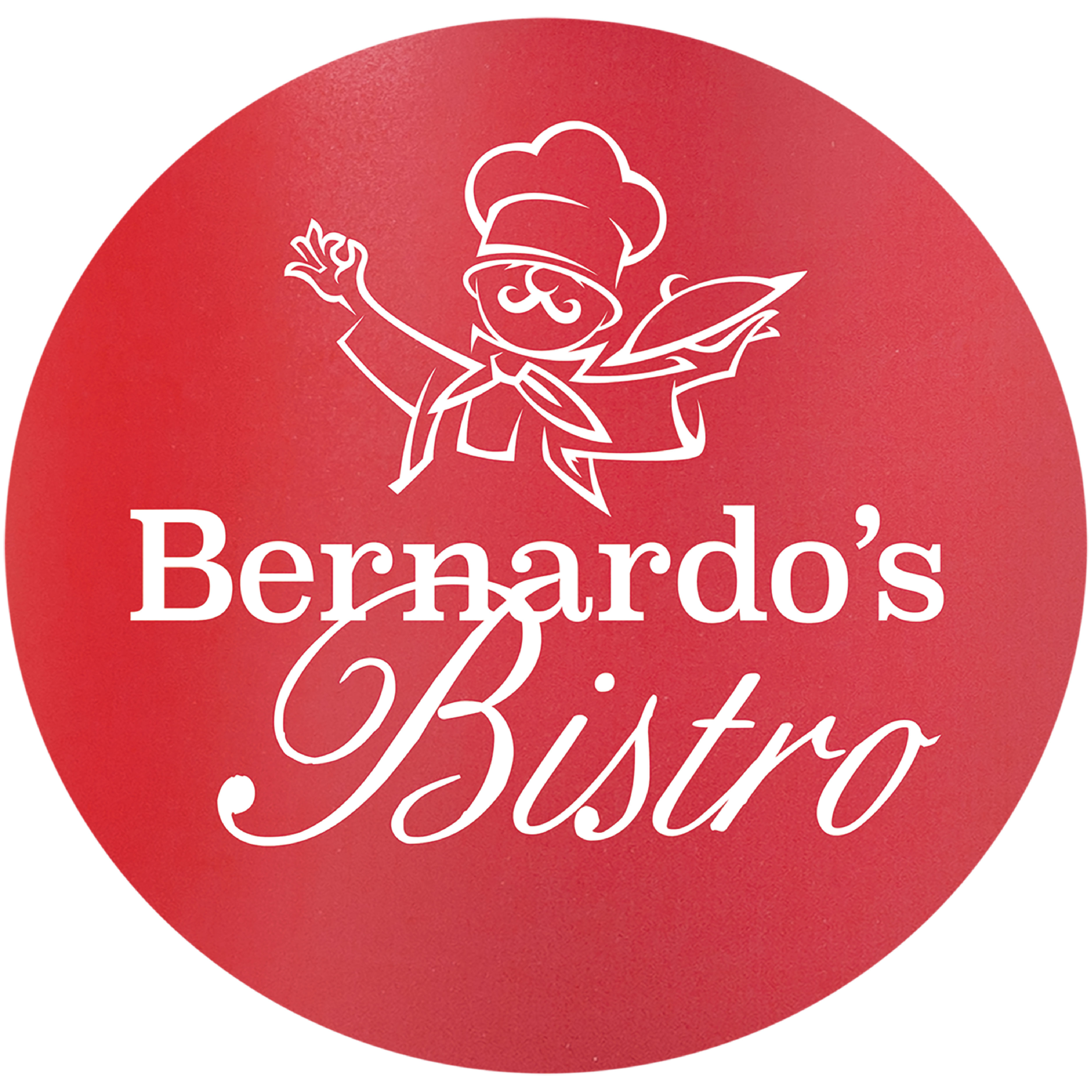 3" Red Round Silicone Coaster