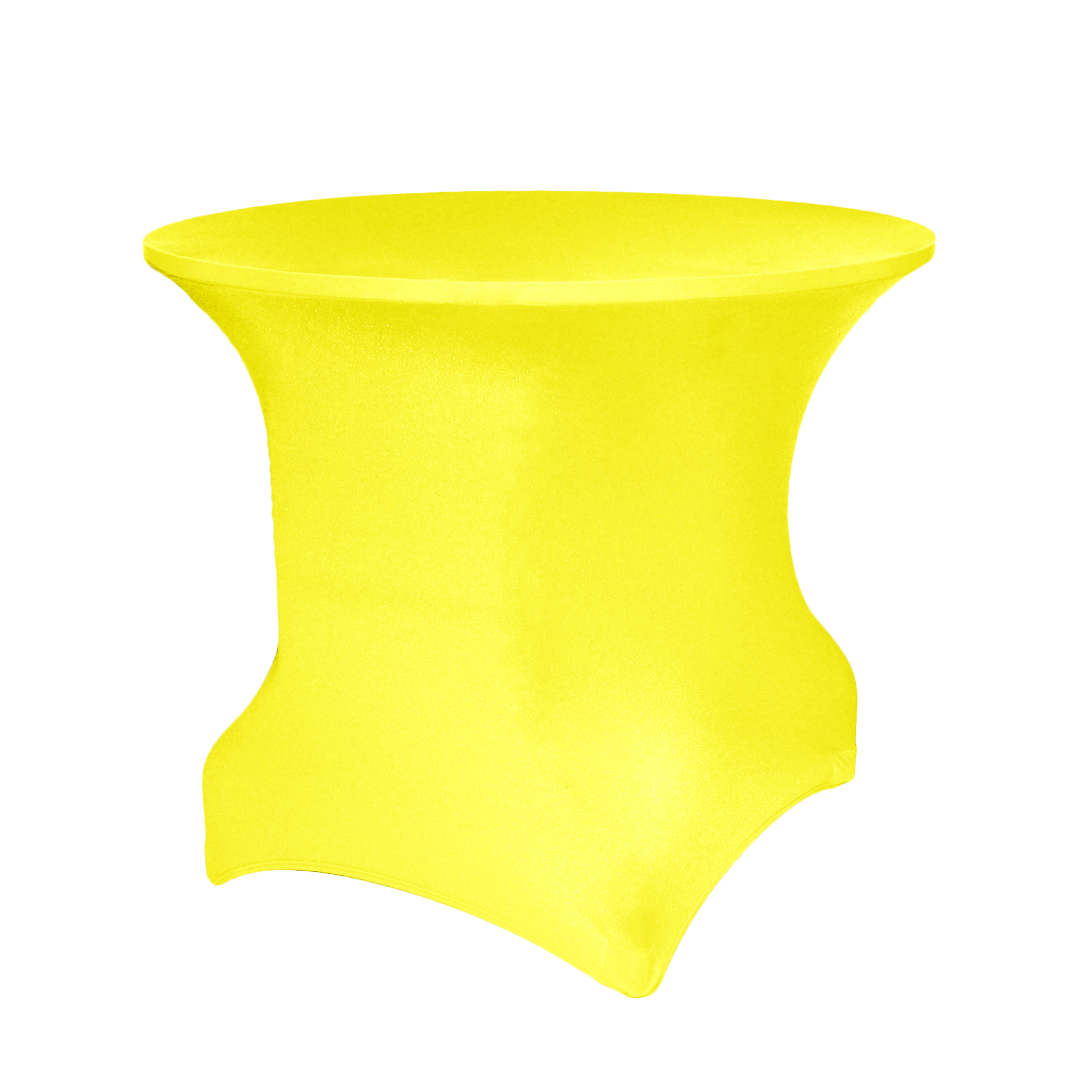 Non-Printed 60" Round Spandex Stretch Table Cover 11