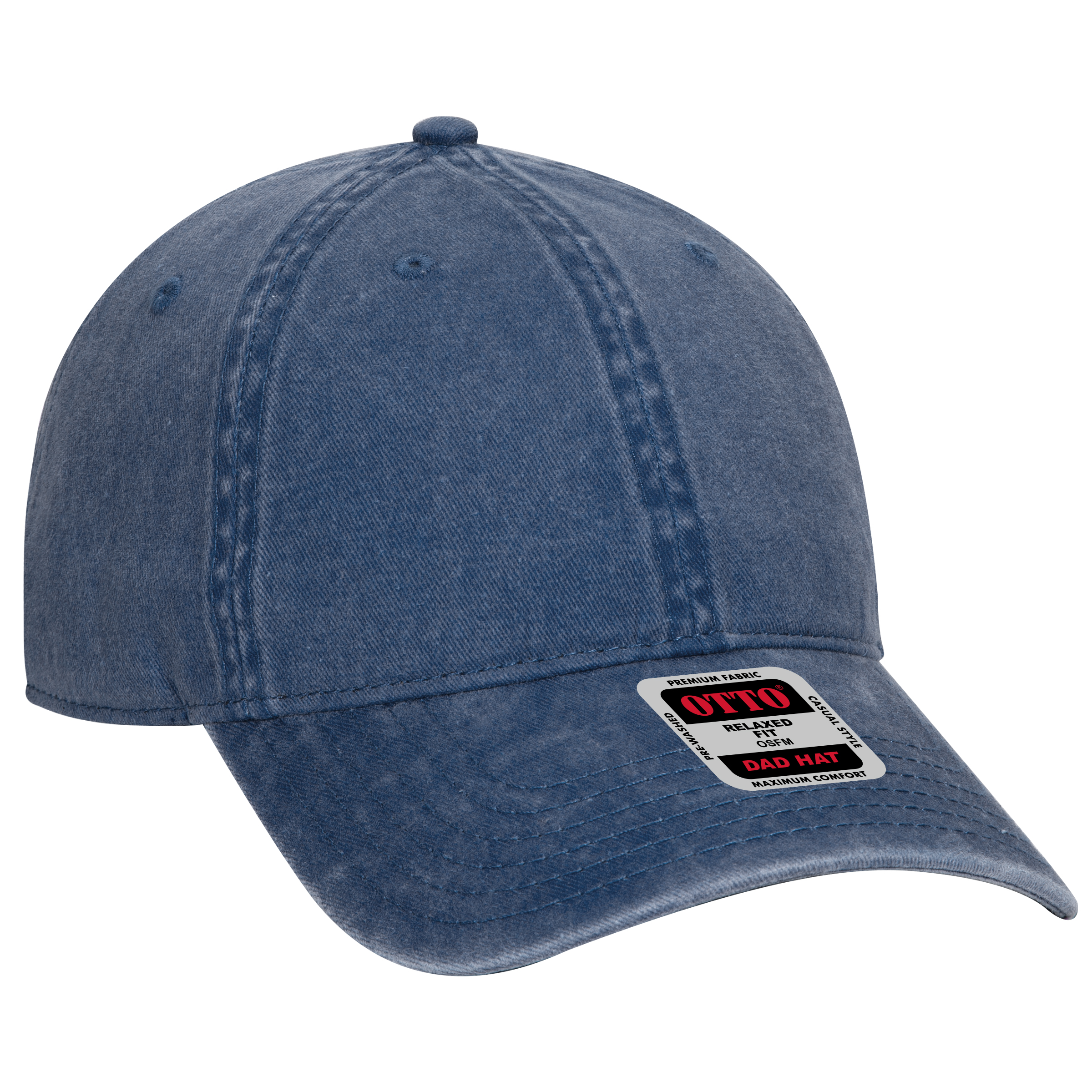 OTTO CAP 6 Panel Low Profile Dad Hat 56