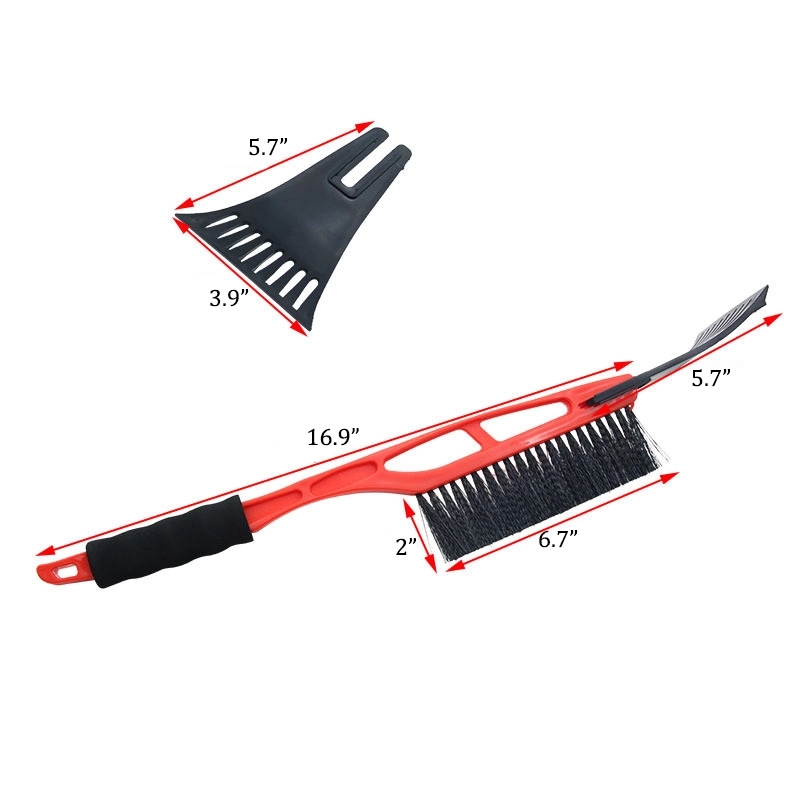 2-in-1 Ice Scraper with Snow Brush 3