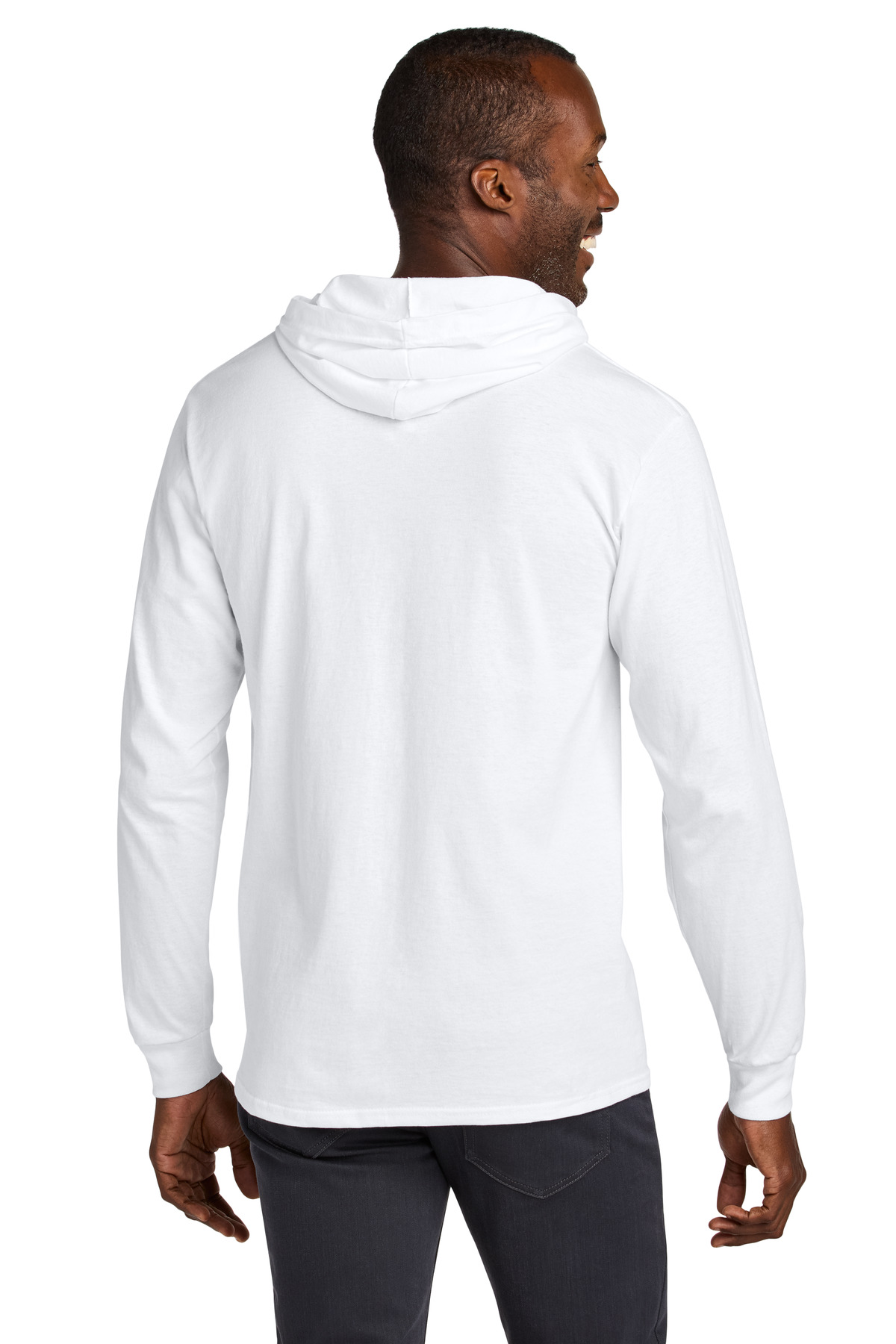 Jerzees Classics Unisex Cotton Long Sleeve Hooded T-Shirt 363LH 69