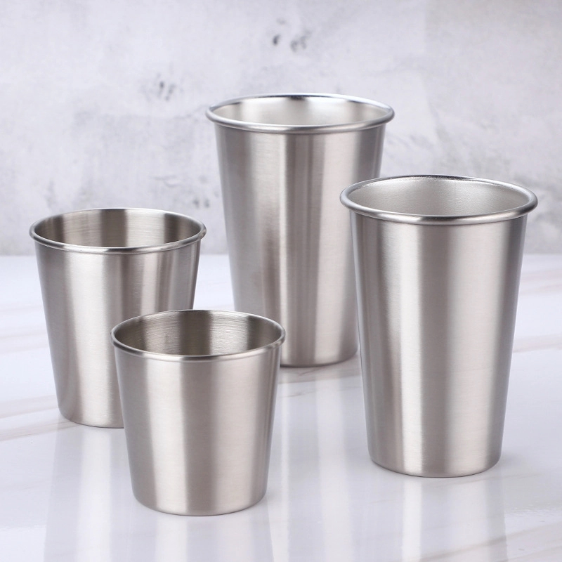 6 oz Stainless Steel Pint Cup 5