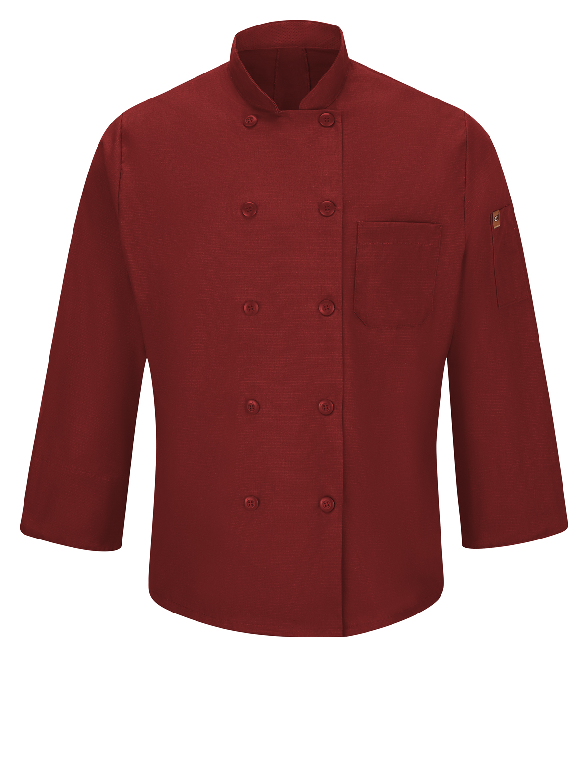 Red Kap Culinary - Men's Ten-Button 25" Chef Coat with OilBlok + MIMIX™ 5