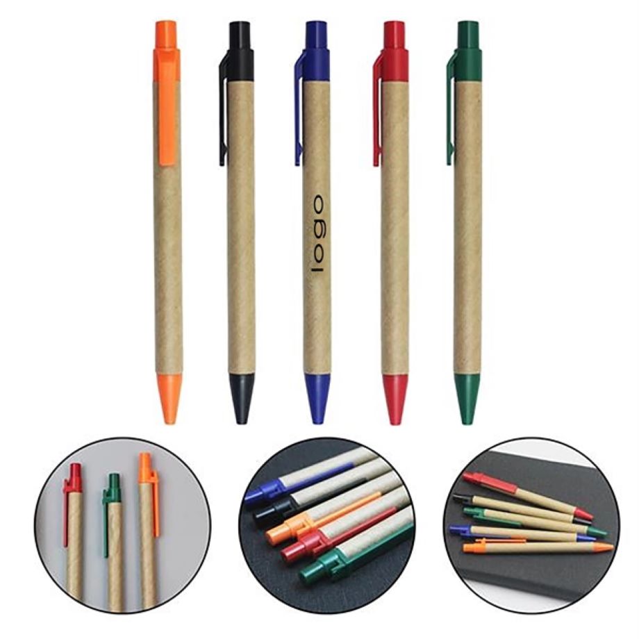Eco-Friendly Kraft Paper Ballpoint Pen 1