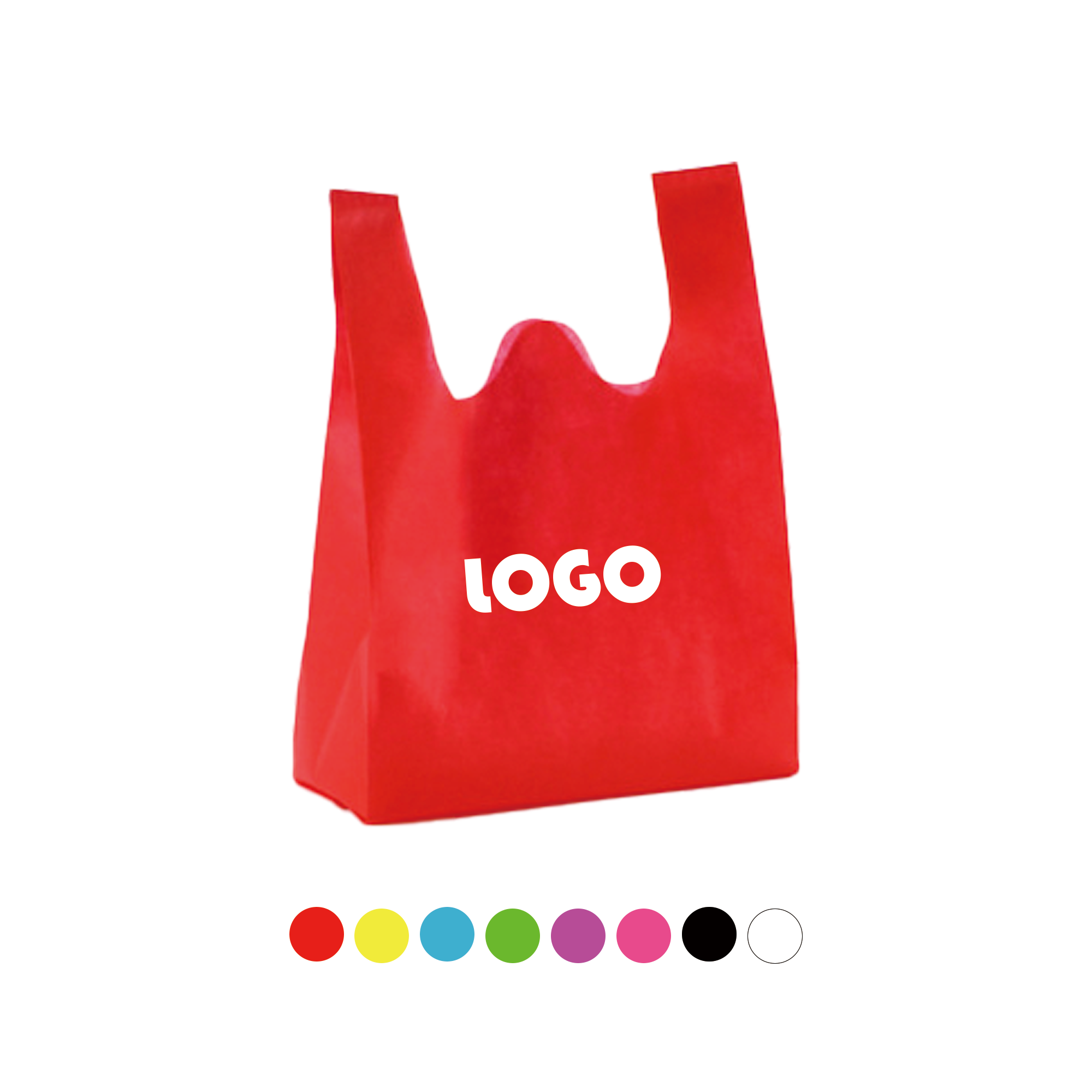 Eco-Friendly Non-Woven T-Shirt Vest Bag 2