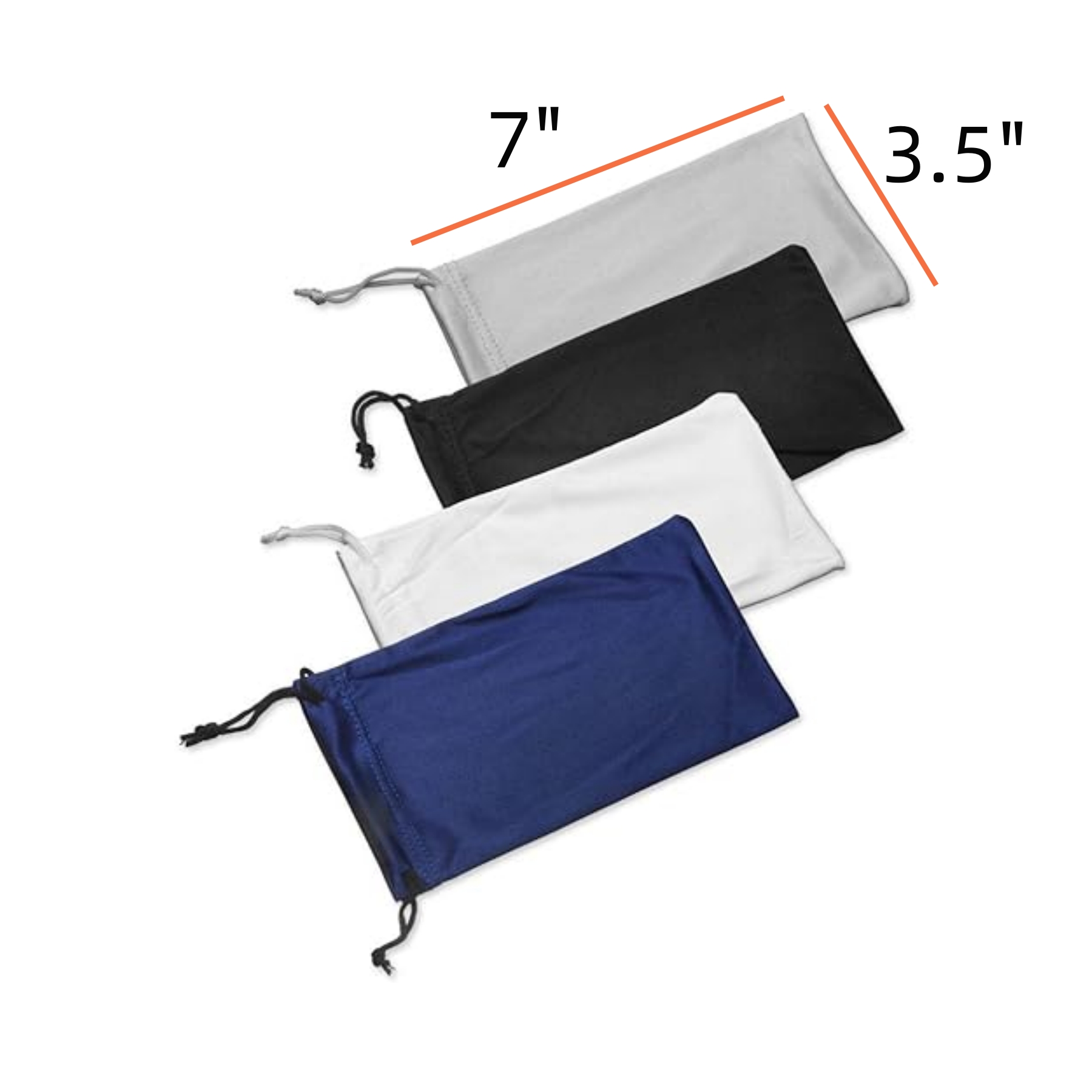 Microfiber Sunglasses Glasses Gadgets Cleaning & Storage Pouch 2