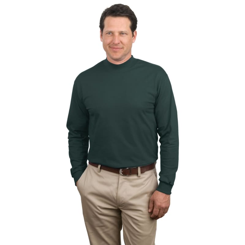 Port & Company Essential Mock Turtleneck. 8