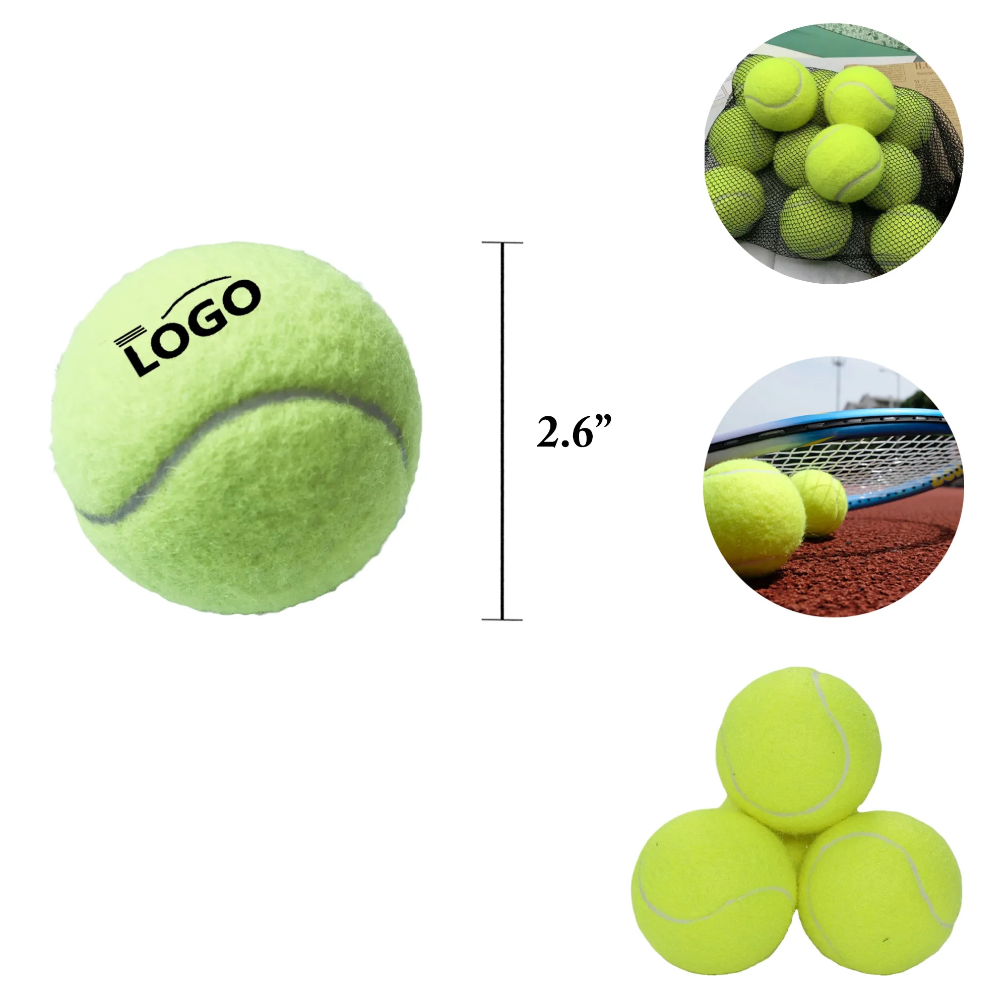 1.3m Elastic Training Tennis 2