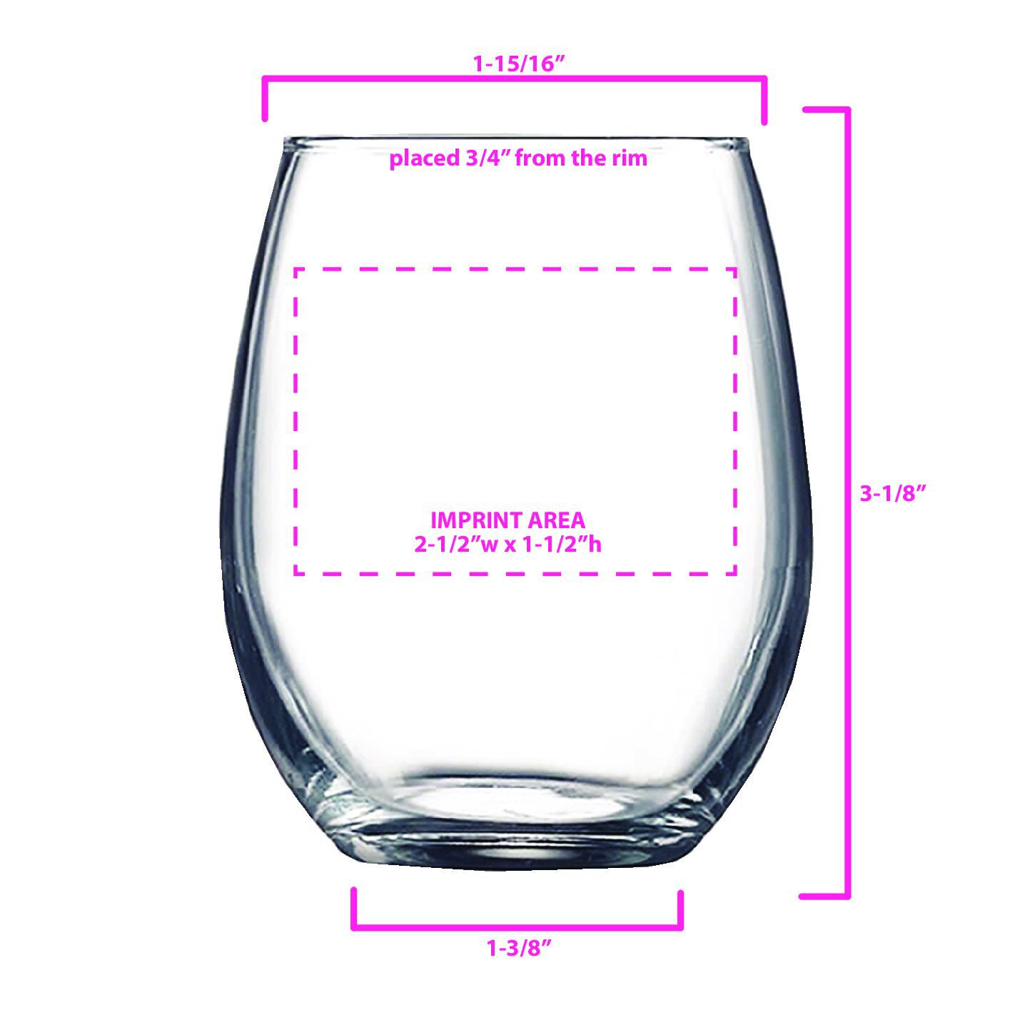 5.5 oz Arc Perfection Stemless 4