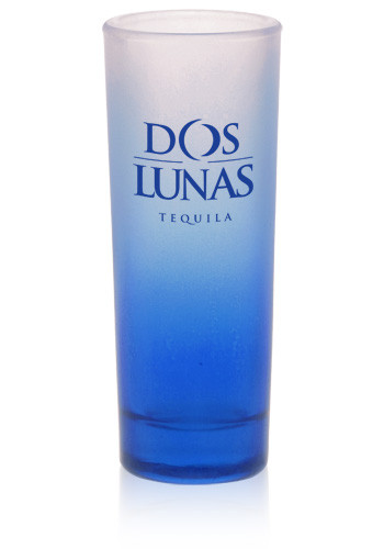 2 oz. Tall Shot Glasses - Colored & Frosted 16