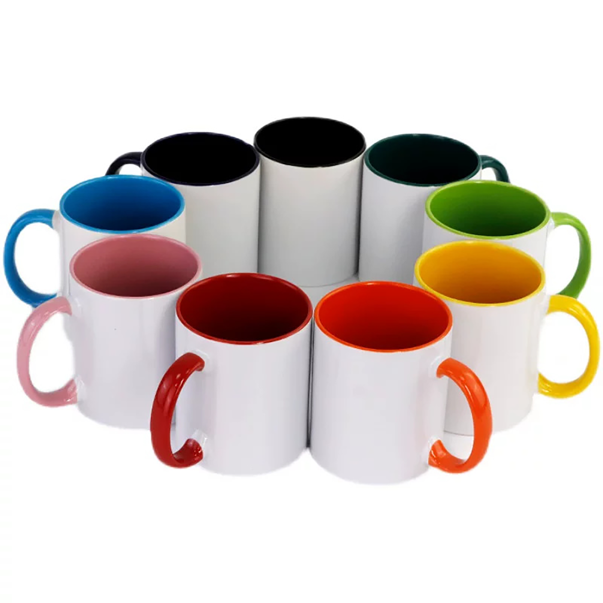 12 Ounce Dual-Tone Ceramic Mug 3