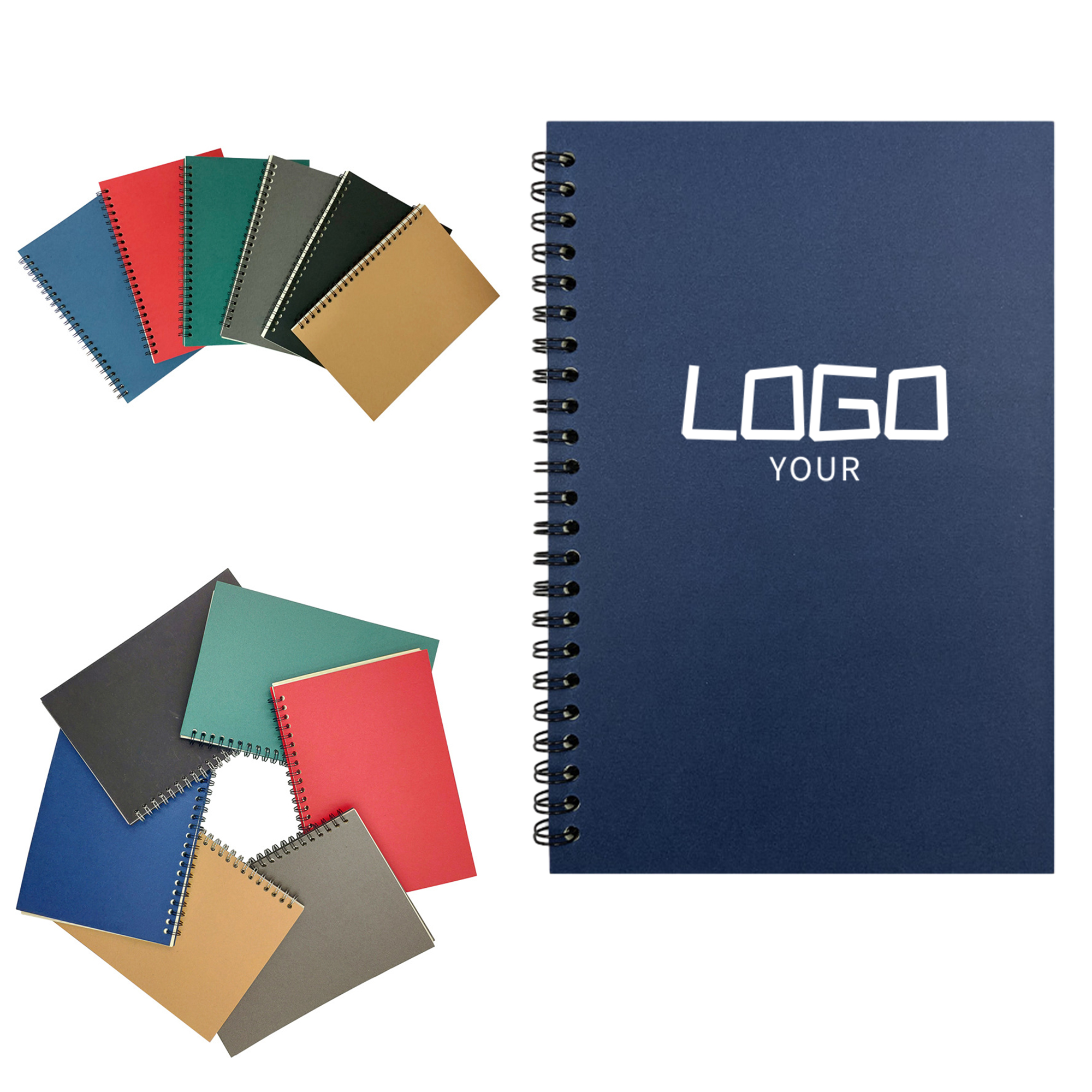 Portable A5 Spiral Notebook with Calendar for Office Use 1
