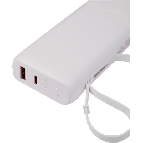 UL Listed 10,000 mAh 20W PD Power Bank with AC Plu 67