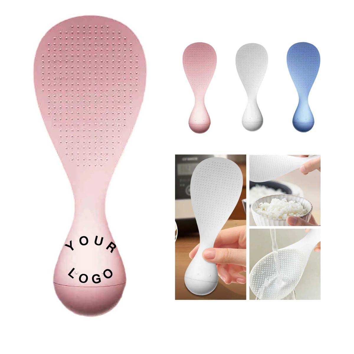 Nonstick Rice Spoon with Upright Balance Design 5