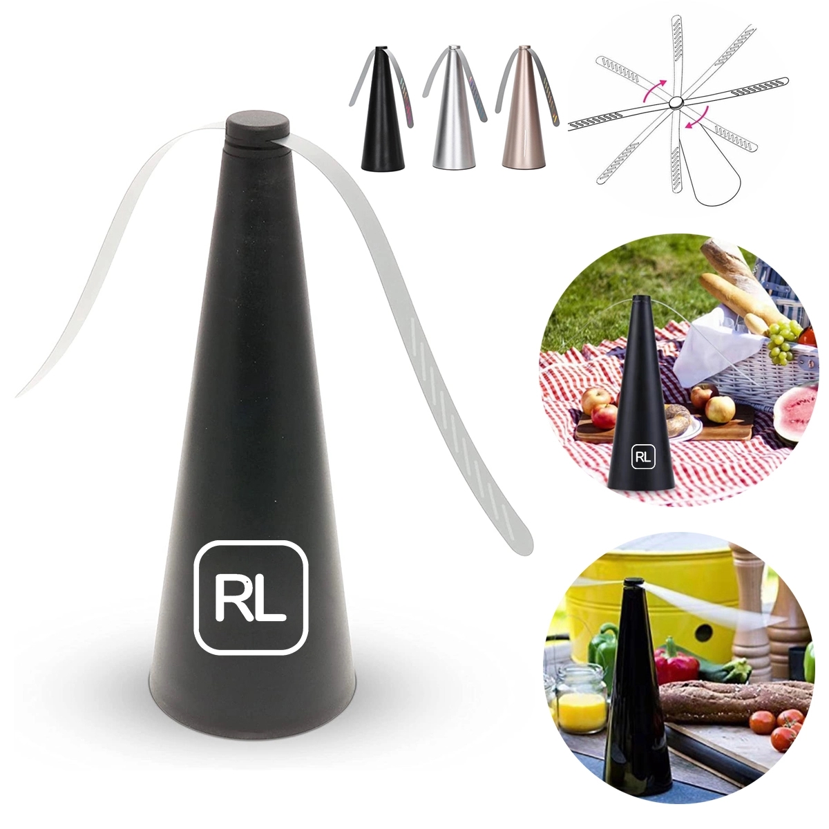 Tabletop Bug And Fly Deterrent Fan 3