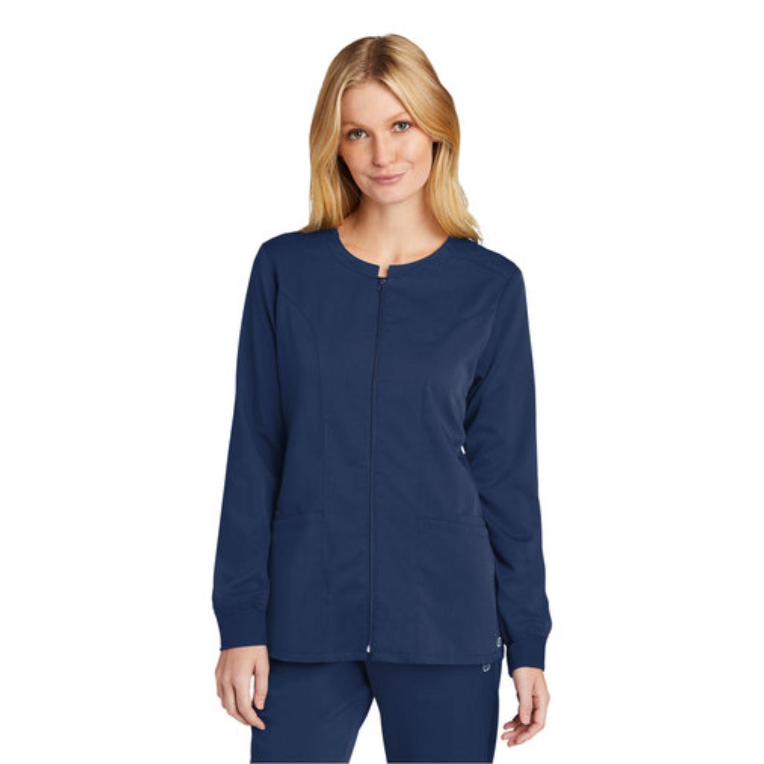 Wink™ Women's Premiere Flex™ Full-Zip Scrub Jacket 1