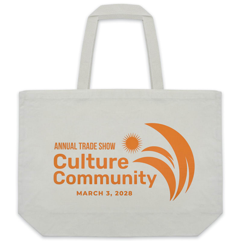 Custom Large Grocery Cotton Tote Bags, custom tote bag with logo imprint 19