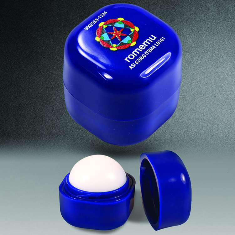 "Sofia" Cube Shaped Vanilla Scented Lip Moisturizer 17