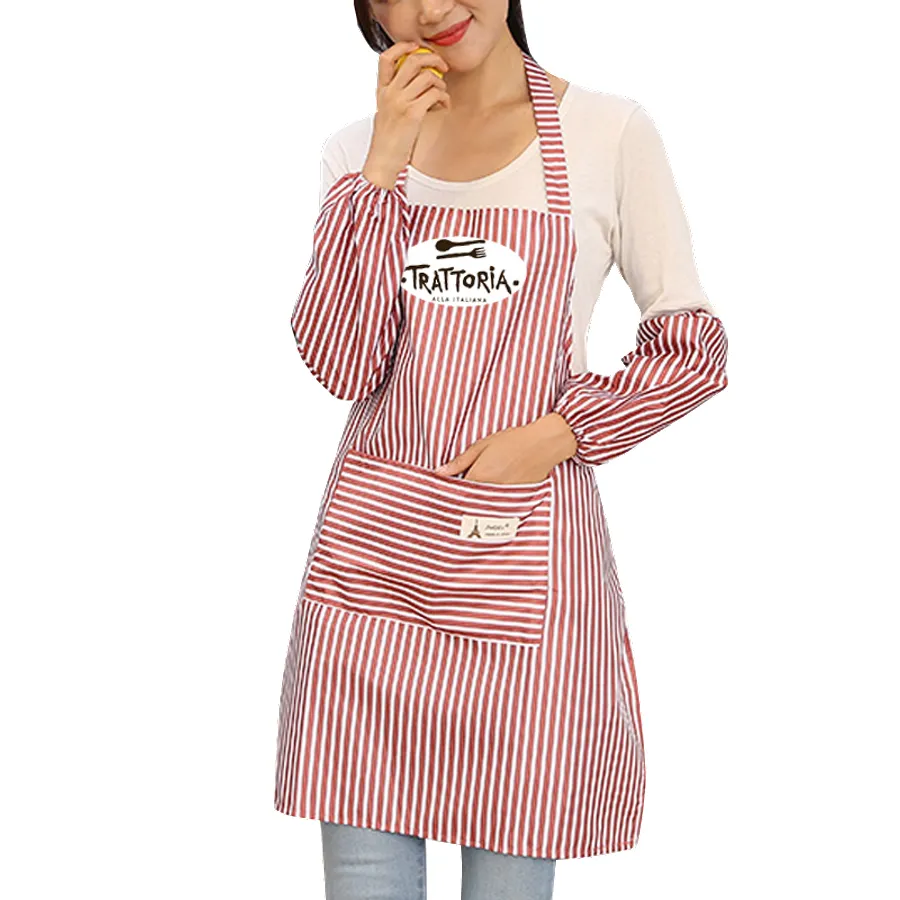 Waterproof Polyester Stripe Apron 7
