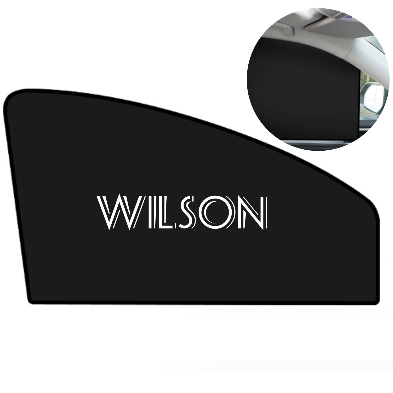 Heat-Insulated Opaque Magnetic Car Sunshade 3
