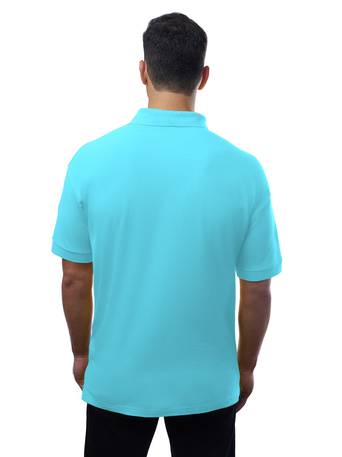 Blue Generation - Men's Pocketless Superblend Short Sleeve Polo 44