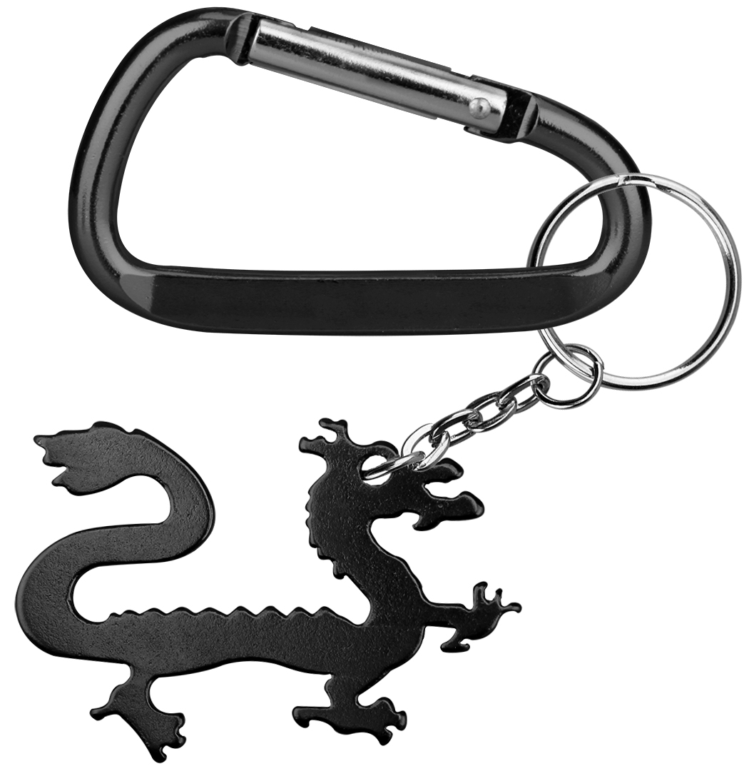 Dragon Shape Bottle Opener with Key Chain & Carabiner 4