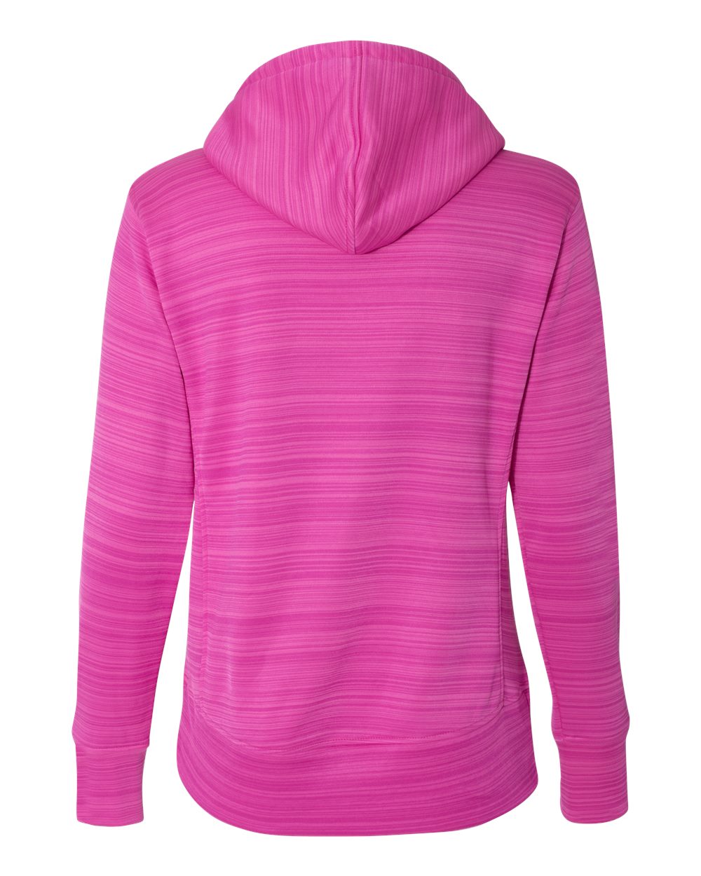 Women's Odyssey Striped Performance Fleece Lapover Hooded Sweatshirt - 8662 5