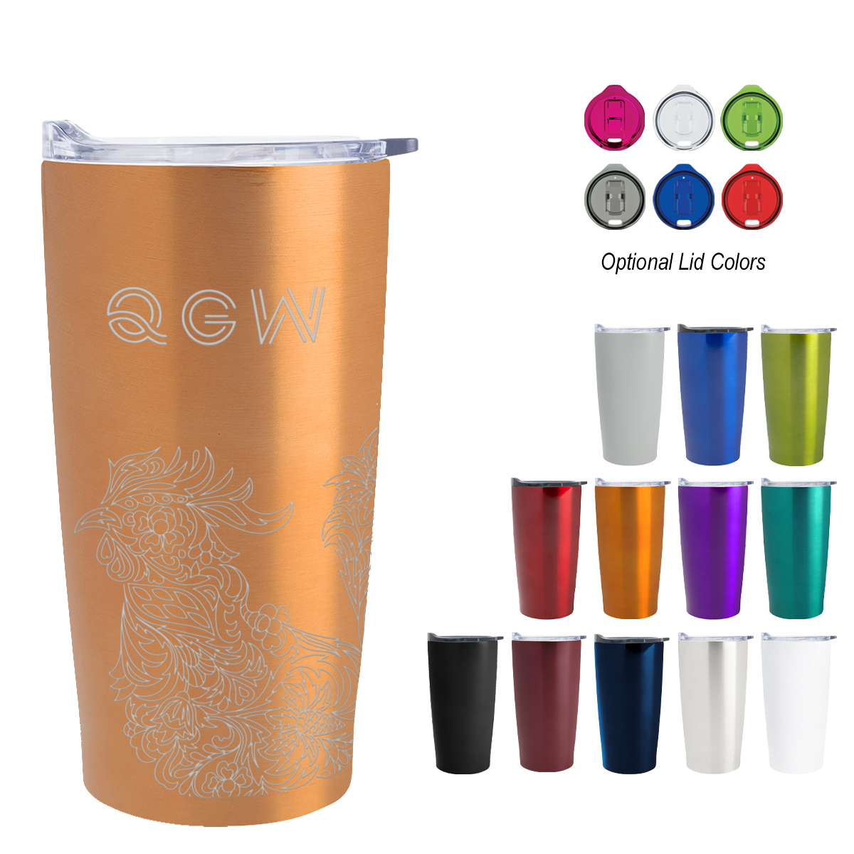20 Oz. Full Laser Himalayan Tumbler 9