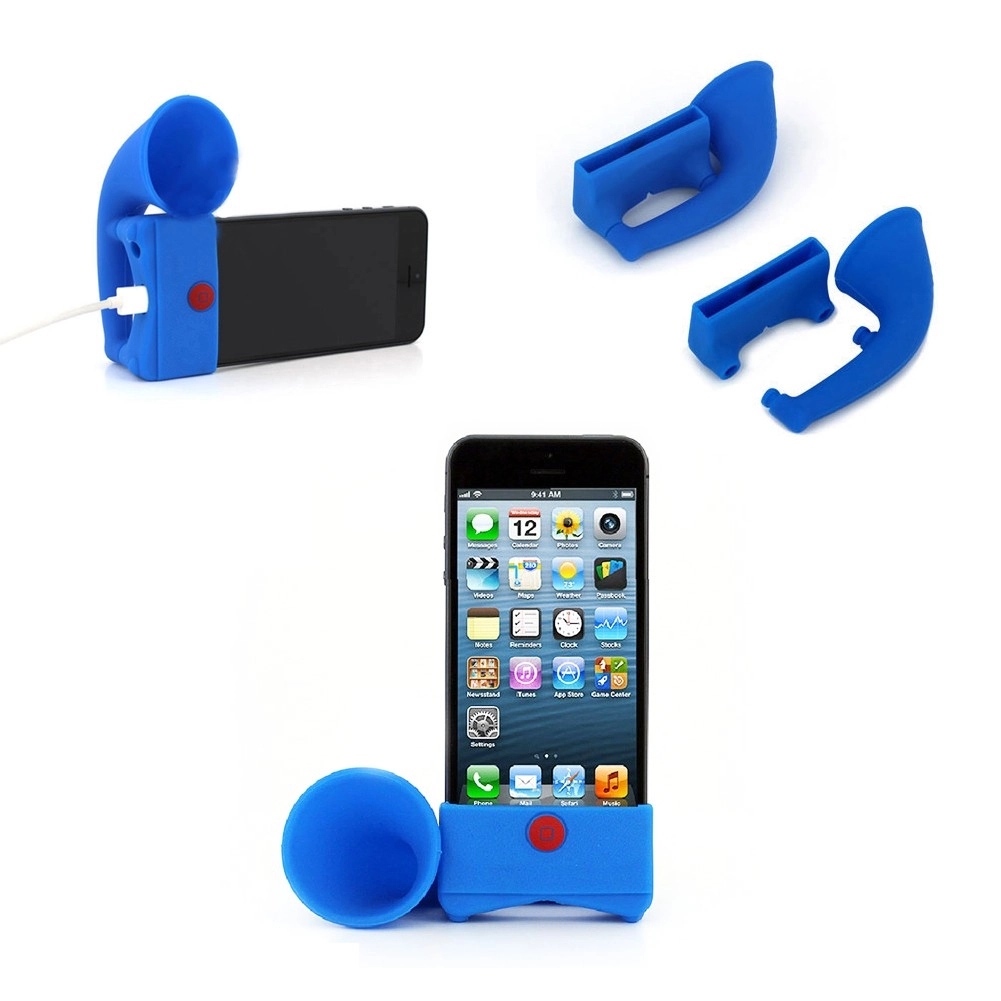Silicone Loud Speaker With Phone Holder 2