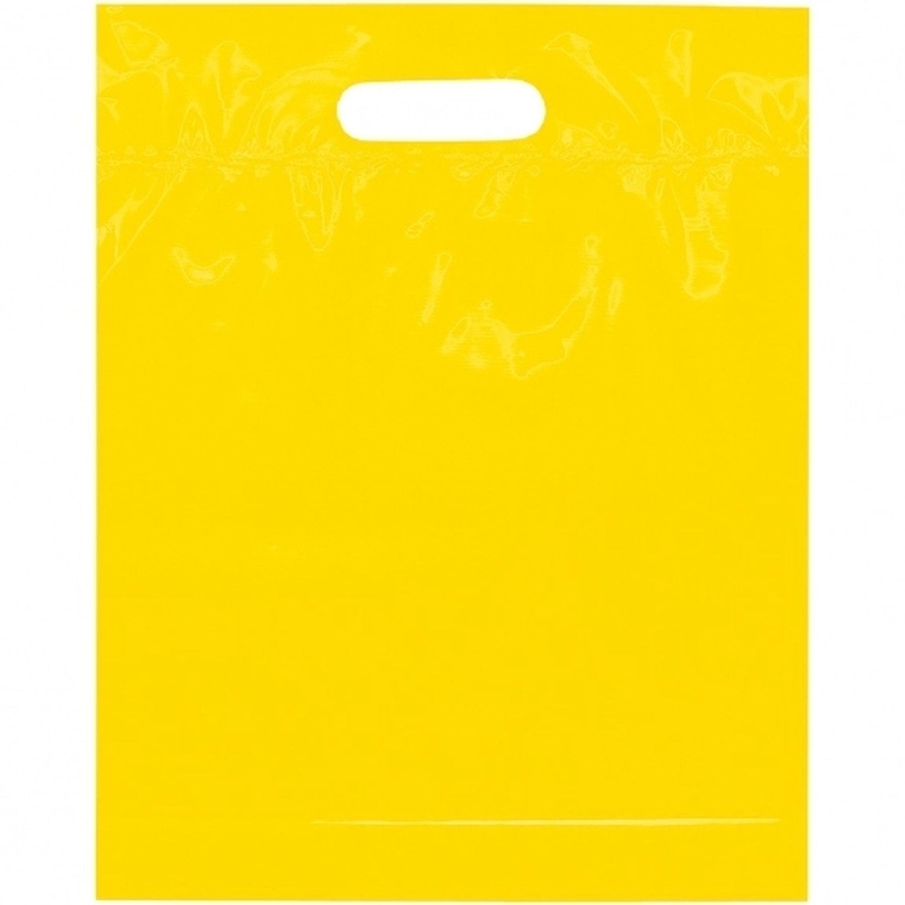Die Cut Handle Promotional Plastic Bag 11