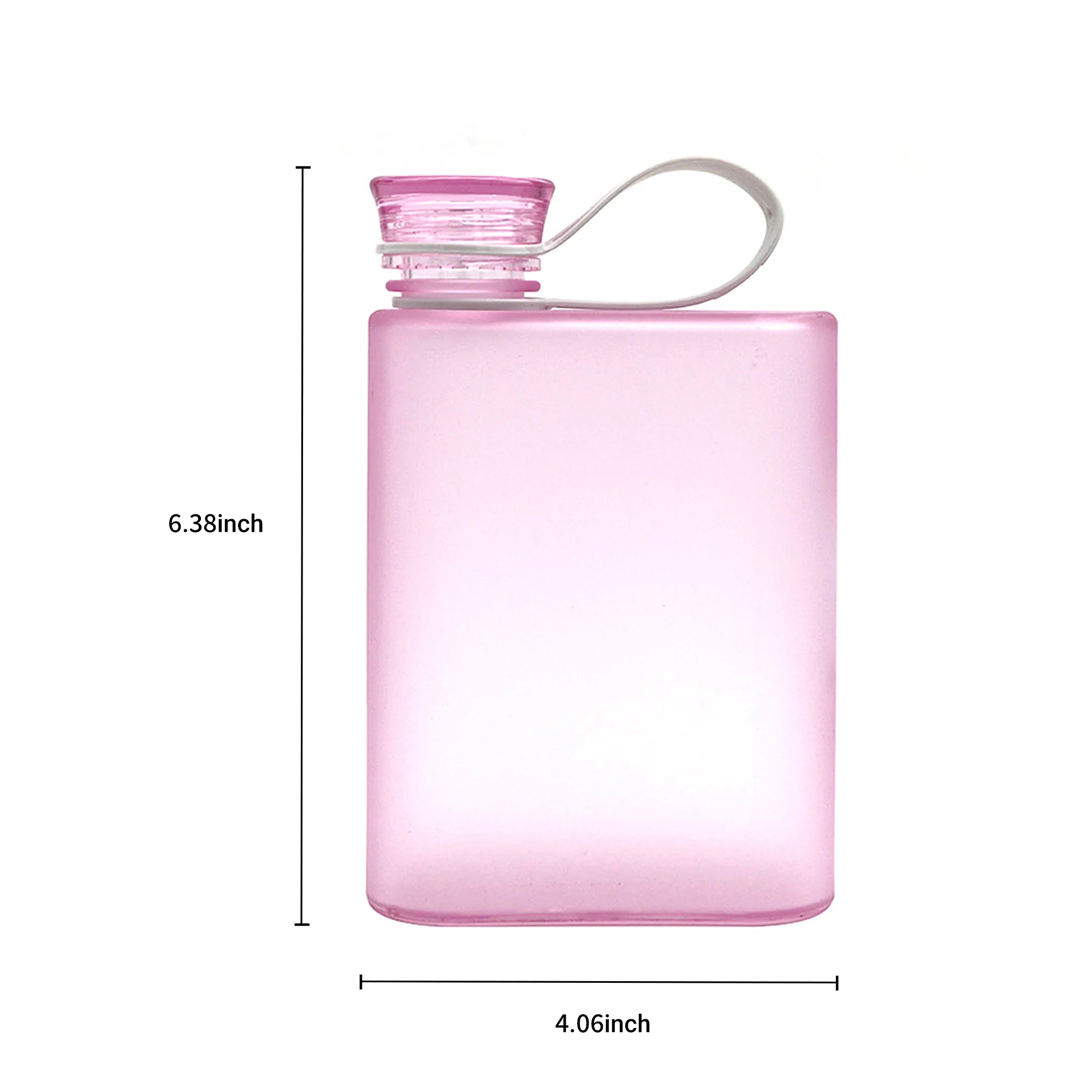 13 oz Square ABS Water Cup with Strap 2