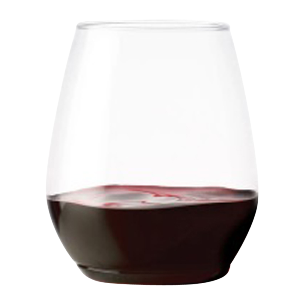 18oz Plastic Stemless Wine Glass 3