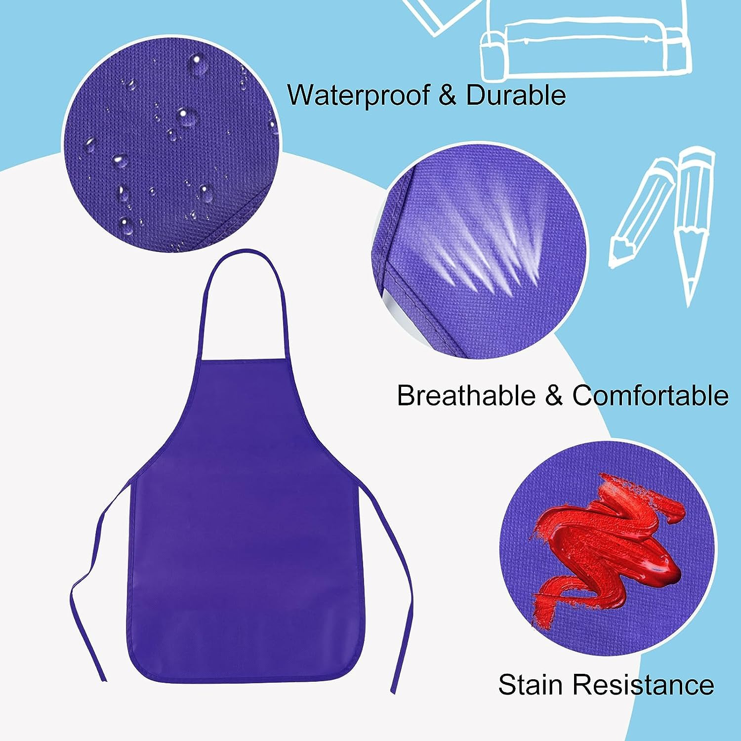 waterproof Disposable Non-woven Apron 6
