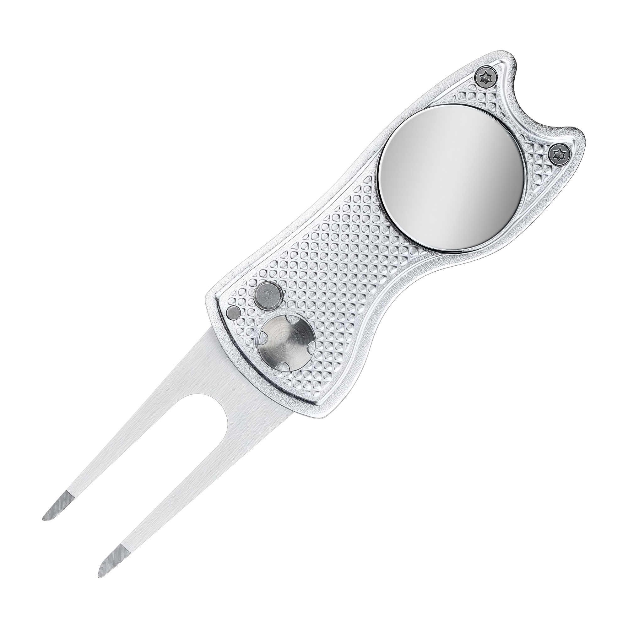 Aluminum Golf Ball Fork with Auto Spring Open 5