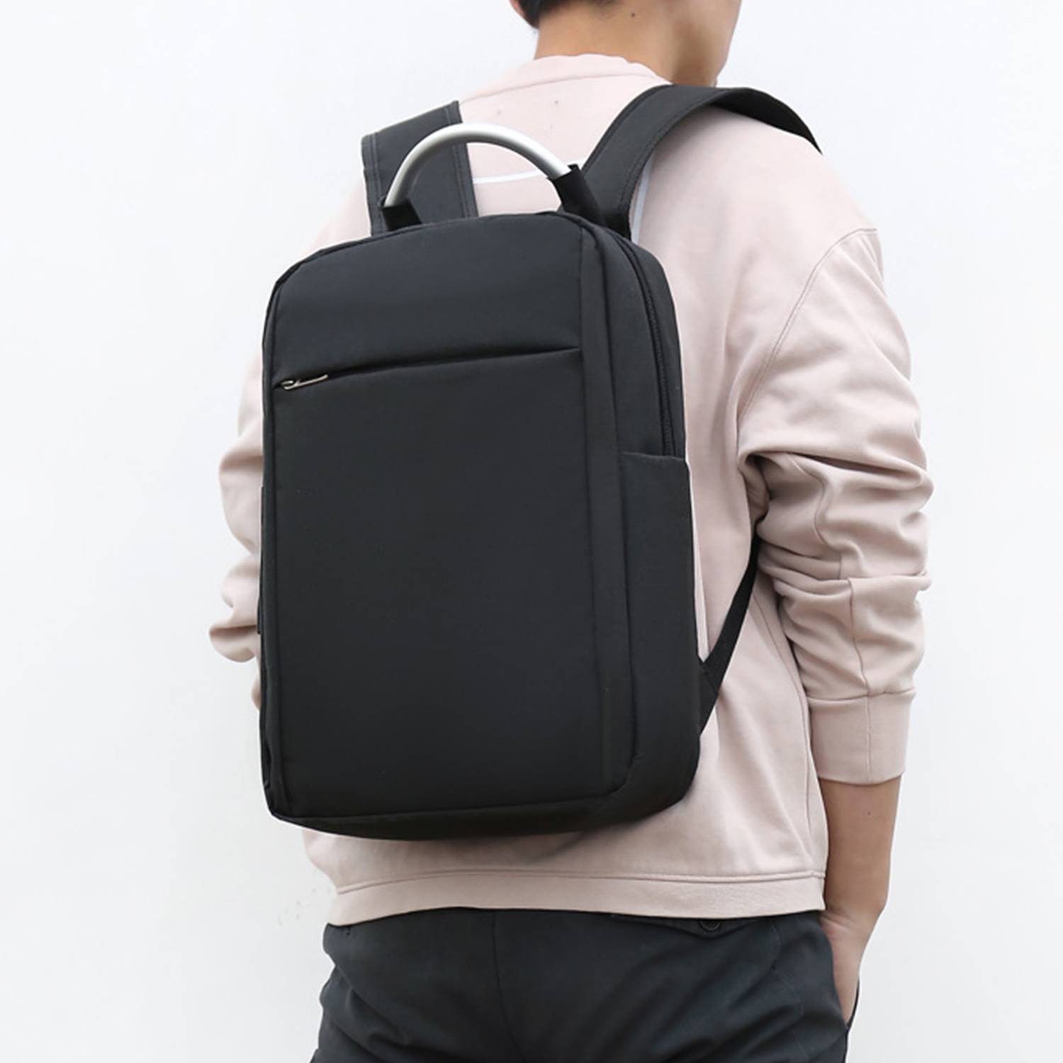 Oxford Backpack Laptop Bag for Travel With Charging Port 3