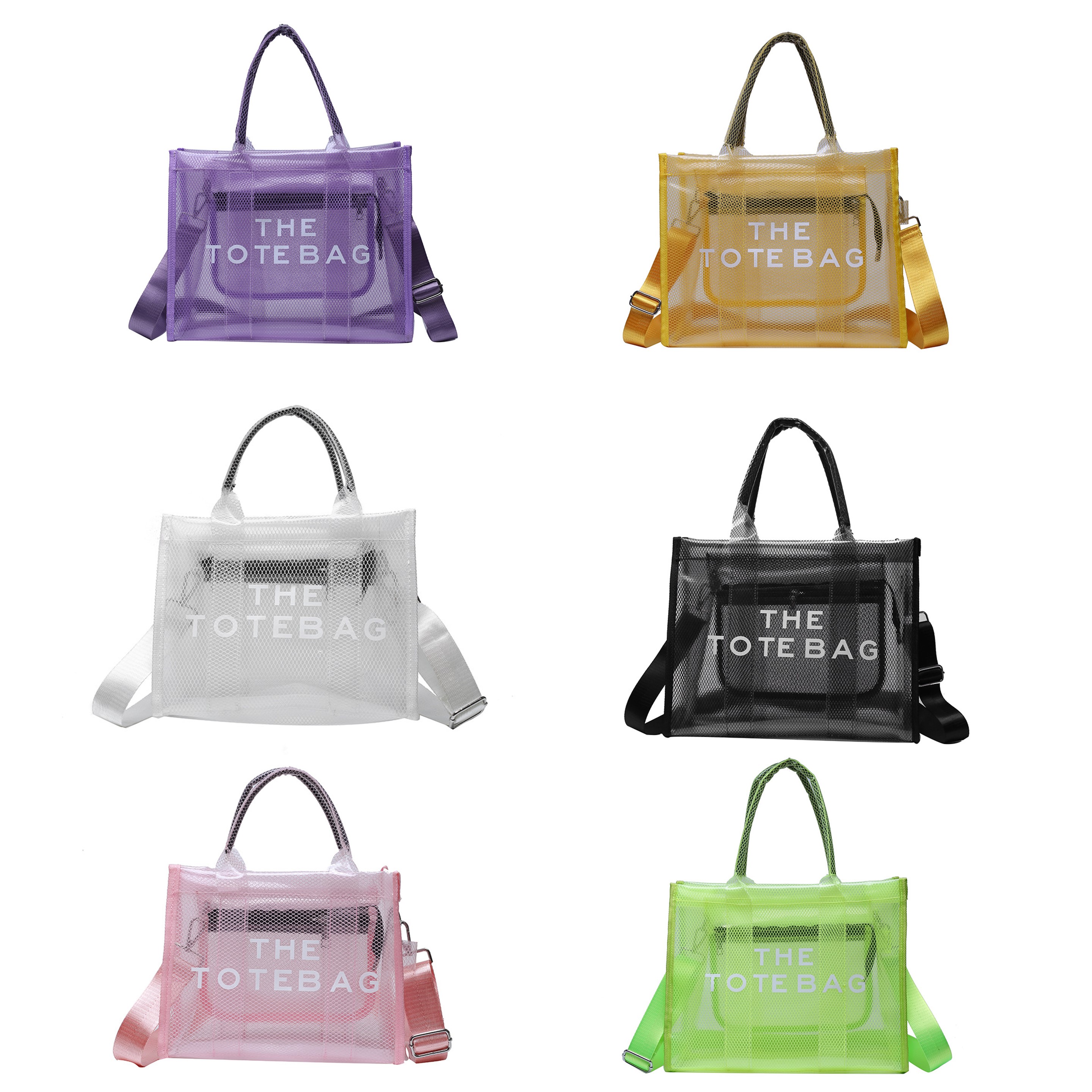 Clear PVC Tote Bag (direct import) 2