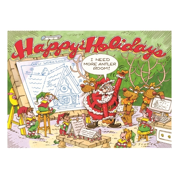 By Design Humorous Holiday Greeting Card 2