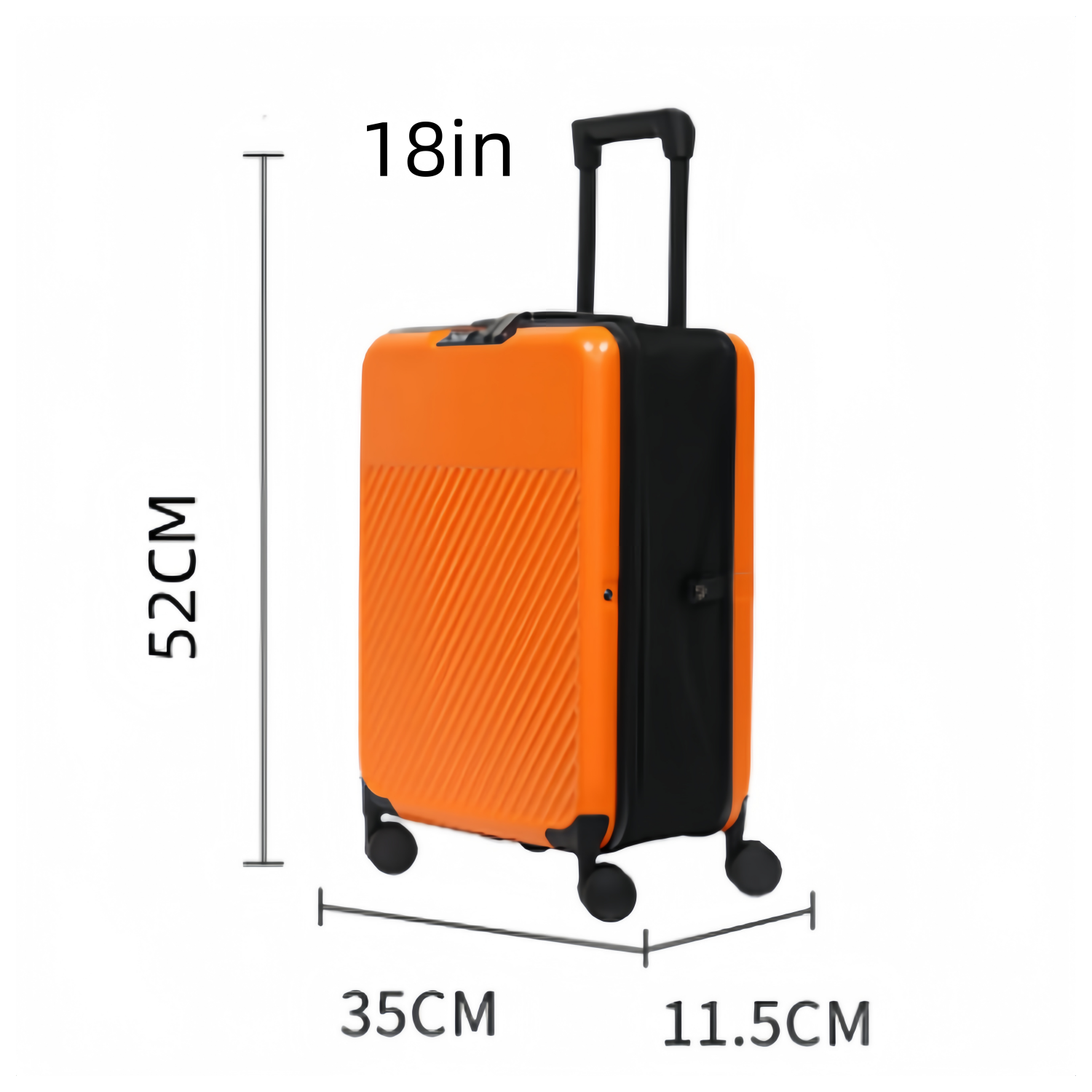 18 Inch Folding Multifunctional Luggage Suitcase 7