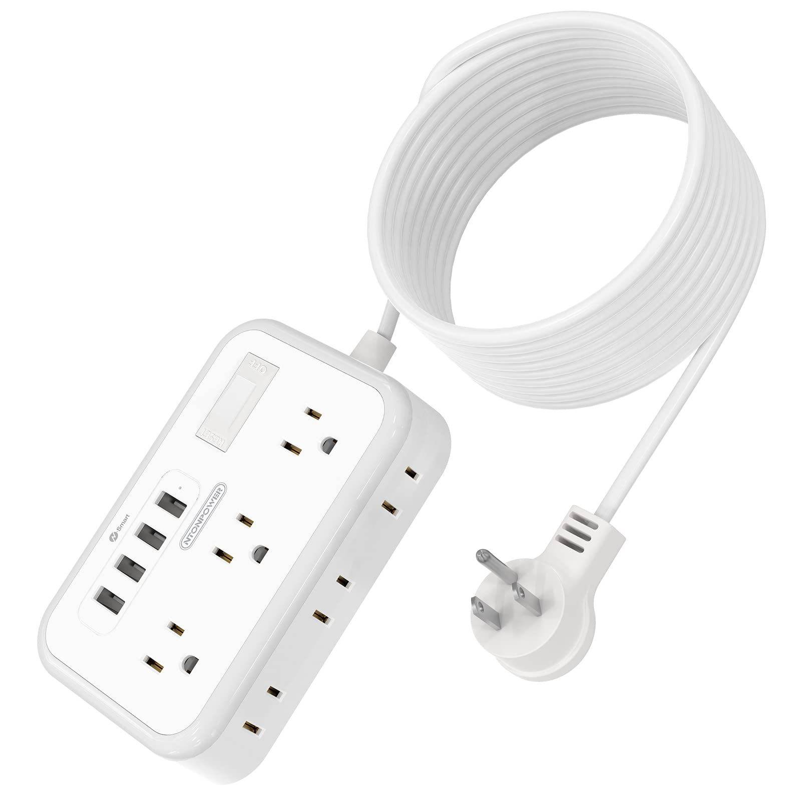 Multi-Function Power Strip Standard Socket 4