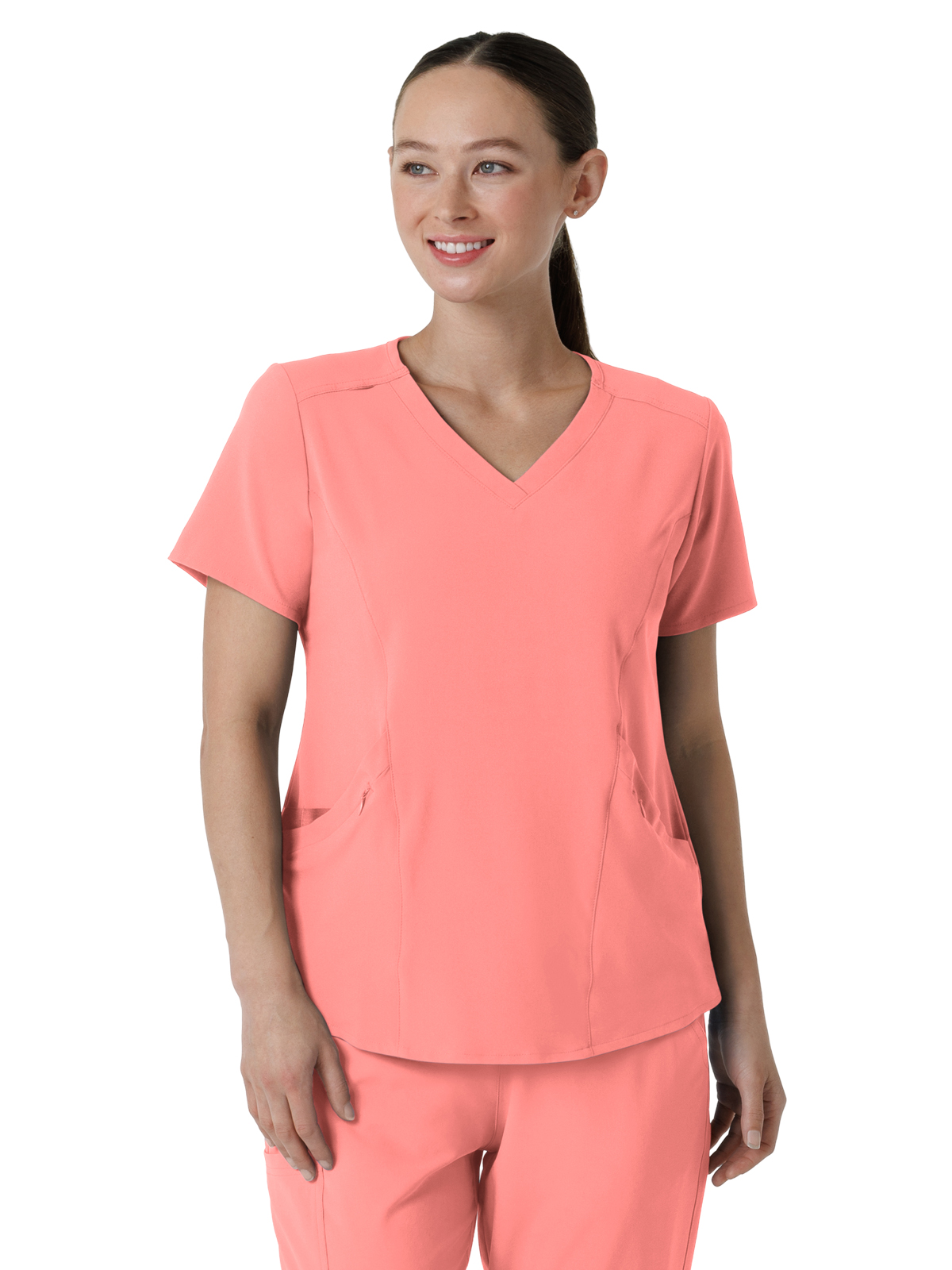 Wink - Renew - Women's Four-Pocket V-Neck Top 63