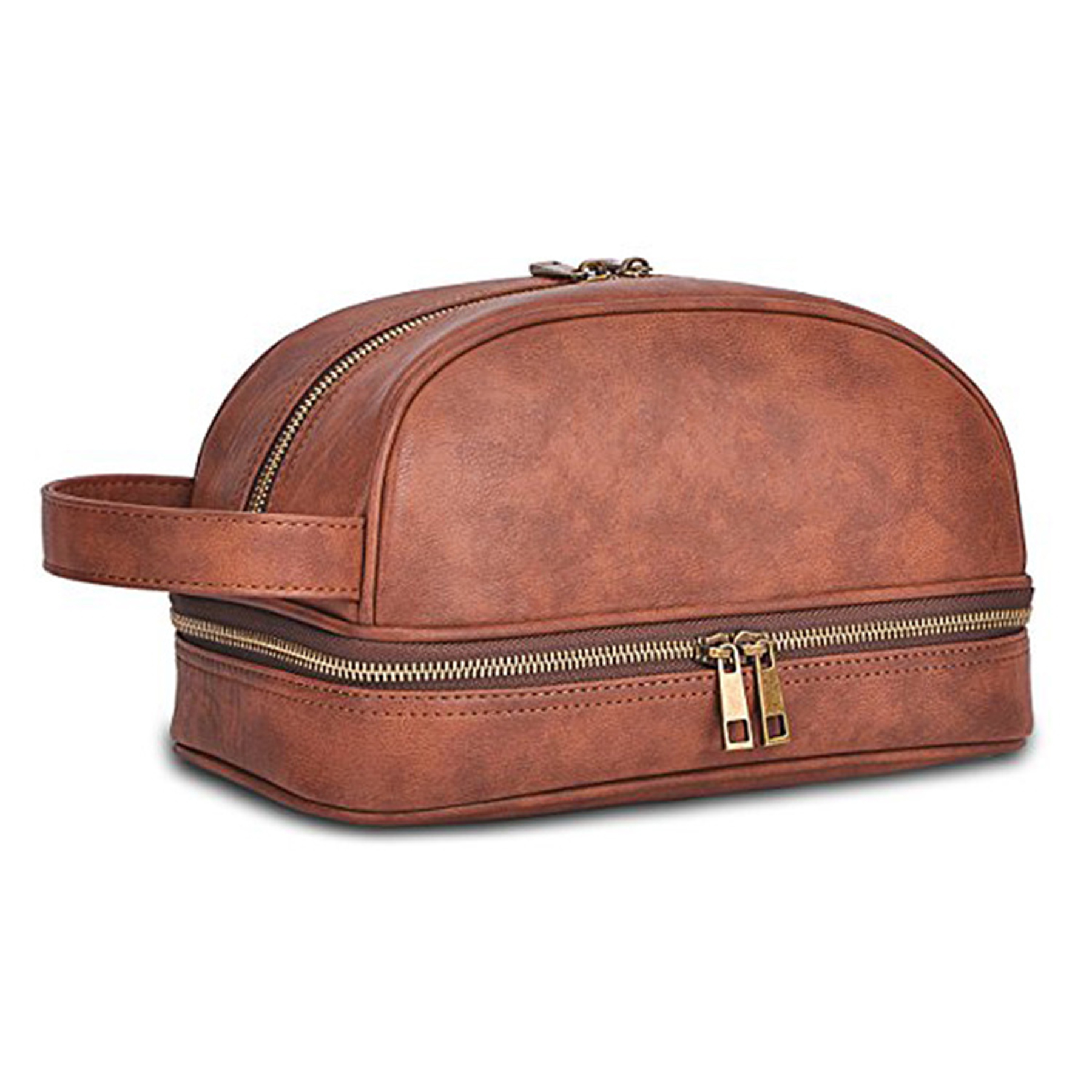 Classic Leather Toiletry Bag 2
