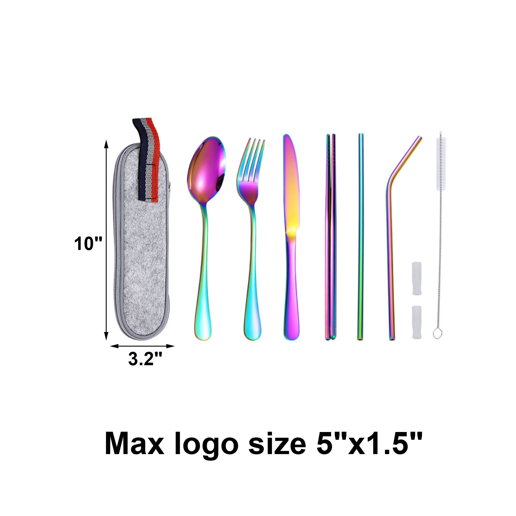 Stainless Steel Cutlery Set In Pouch 5