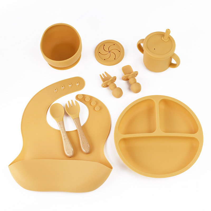 Baby tableware and complementary food 8-piece set 3